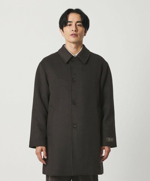 BEAUTY&YOUTH UNITED ARROWS / ビューティー&ユース ユナイテッドアローズ その他アウター | 120S メルトン チェック バルカラーコート | 詳細9