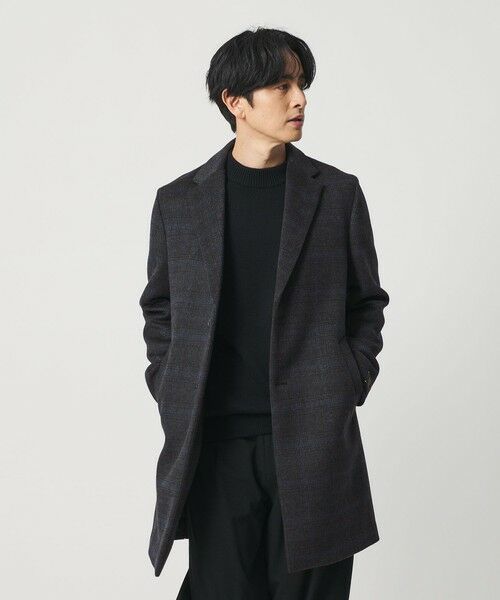 BEAUTY&YOUTH UNITED ARROWS / ビューティー&ユース ユナイテッドアローズ その他アウター | 120 メルトン チェック チェスターコート | 詳細1