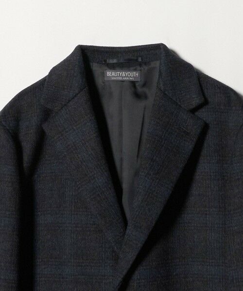 BEAUTY&YOUTH UNITED ARROWS / ビューティー&ユース ユナイテッドアローズ その他アウター | 120 メルトン チェック チェスターコート | 詳細9