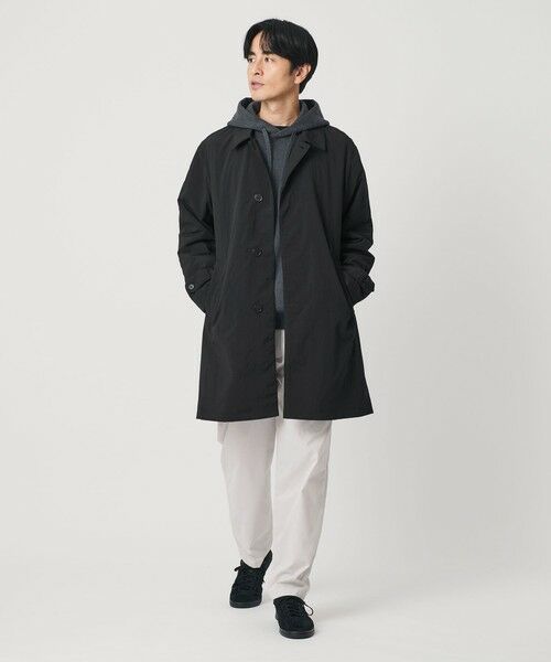 BEAUTY & YOUTH UNITED ARROWS/ビューティー&ユース ユナイテッドアローズ PERTEX ナイロン バルマカーン コート 撥水機能 BLACK L BEAUTY & YOUTH UNITED ARROWS/ビューティー&ユース ユナイテッドアローズ PERTEX ナイロン バルマカーン コート 撥水機能 BLACK L