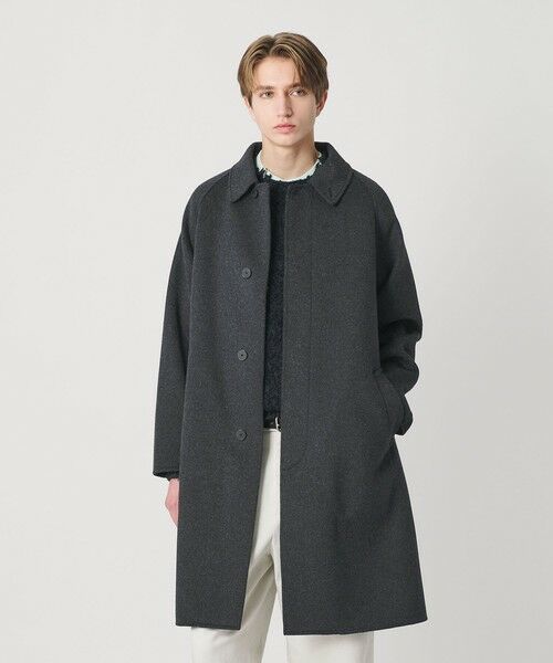 BEAUTY&YOUTH UNITED ARROWS / ビューティー&ユース ユナイテッドアローズ ステンカラーコート | ショートビーバー リバー コート | 詳細1