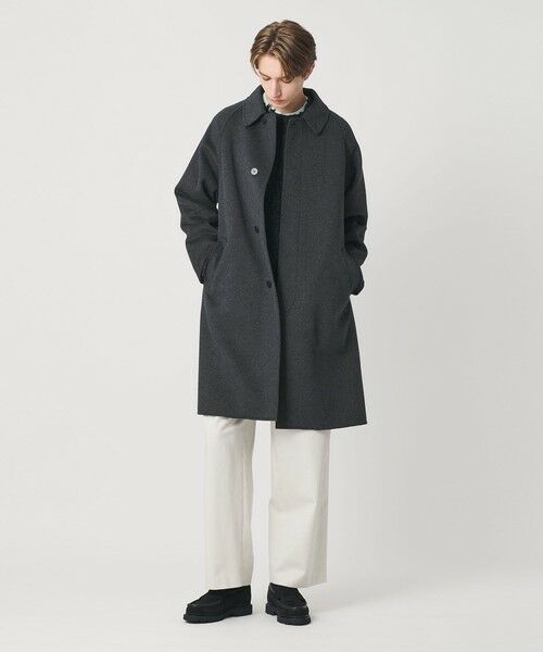 BEAUTY&YOUTH UNITED ARROWS / ビューティー&ユース ユナイテッドアローズ ステンカラーコート | ショートビーバー リバー コート | 詳細2