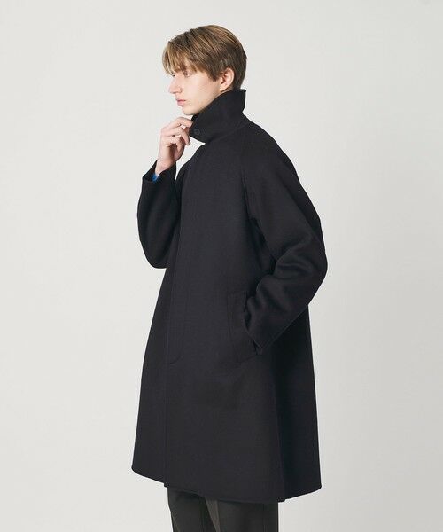 BEAUTY&YOUTH UNITED ARROWS / ビューティー&ユース ユナイテッドアローズ ステンカラーコート | ショートビーバー リバー コート | 詳細24