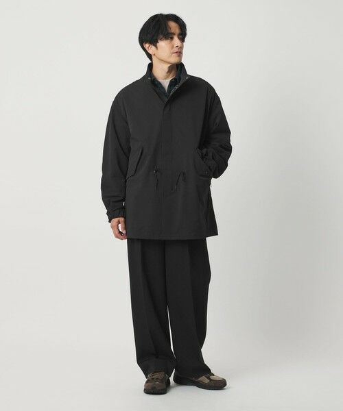 BEAUTY&YOUTH UNITED ARROWS / ビューティー&ユース ユナイテッドアローズ ダッフルコート | KOMATSU PACK URK ミリタリー コート ストレッチ 裏起毛 | 詳細5