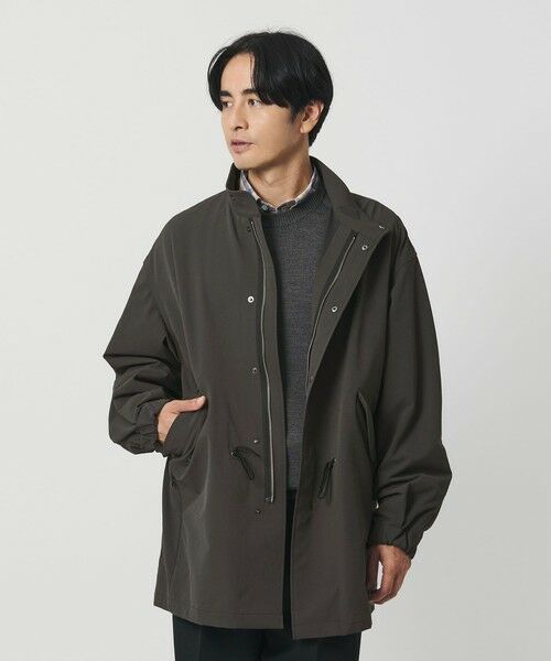 BEAUTY&YOUTH UNITED ARROWS / ビューティー&ユース ユナイテッドアローズ ダッフルコート | KOMATSU PACK URK ミリタリー コート ストレッチ 裏起毛 | 詳細12