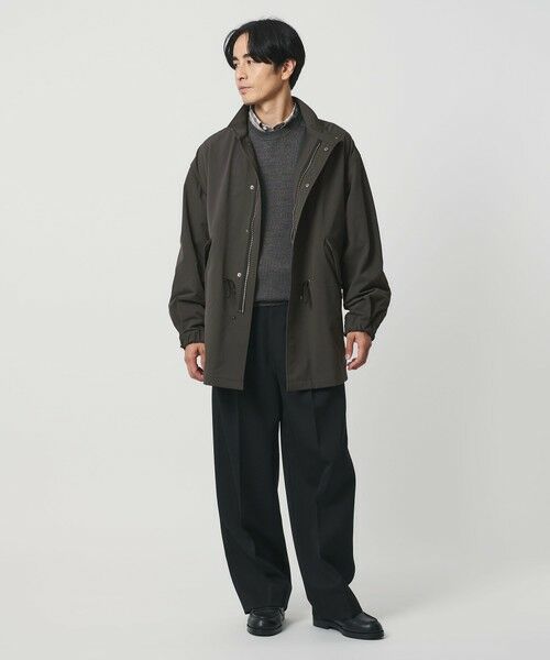 BEAUTY&YOUTH UNITED ARROWS / ビューティー&ユース ユナイテッドアローズ ダッフルコート | KOMATSU PACK URK ミリタリー コート ストレッチ 裏起毛 | 詳細14