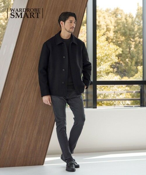 BEAUTY&YOUTH UNITED ARROWS / ビューティー&ユース ユナイテッドアローズ ブルゾン | 【WEB限定 WARDROBE SMART】PE メルトン バルカラーブルゾン | 詳細1