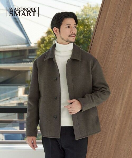 BEAUTY&YOUTH UNITED ARROWS / ビューティー&ユース ユナイテッドアローズ ブルゾン | 【WEB限定 WARDROBE SMART】PE メルトン バルカラーブルゾン | 詳細10