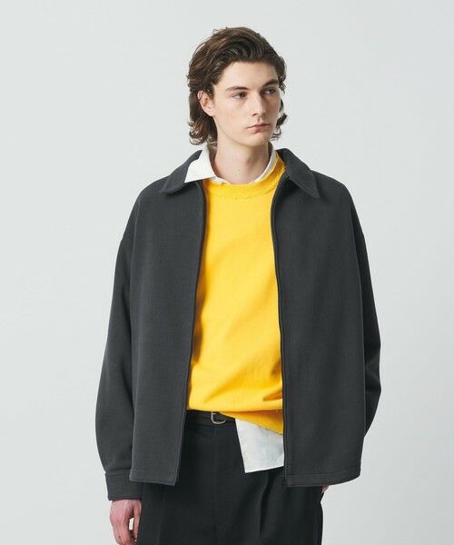 BEAUTY & YOUTH UNITED ARROWS/ビューティー&ユース ユナイテッドアローズ エアロフリース アウター シャツ DK. GRAY XL BEAUTY & YOUTH UNITED ARROWS/ビューティー&ユース ユナイテッドアローズ エアロフリース アウター シャツ DK. GRAY XL