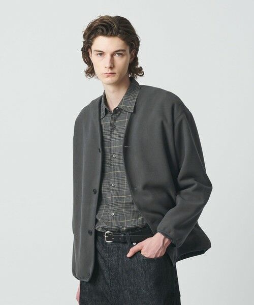 BEAUTY & YOUTH UNITED ARROWS/ビューティー&ユース ユナイテッドアローズ エアロフリース アウター カーディガン DK. GRAY M BEAUTY & YOUTH UNITED ARROWS/ビューティー&ユース ユナイテッドアローズ エアロフリース アウター カーディガン DK. GRAY M