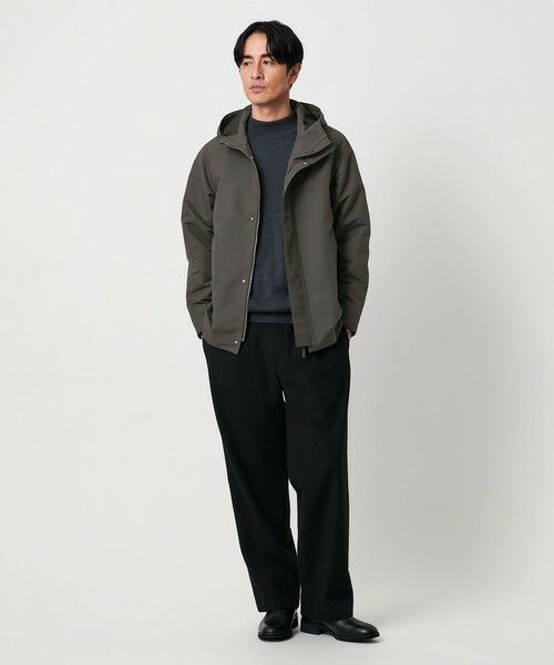 BEAUTY&YOUTH UNITED ARROWS / ビューティー&ユース ユナイテッドアローズ その他アウター | ソリッドタスラン フーディーブルゾン 撥水機能付き | 詳細1