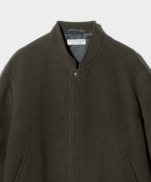 BEAUTY&YOUTH UNITED ARROWS / ビューティー&ユース ユナイテッドアローズ ブルゾン | モッサ メルトン ショート ブルゾン | 詳細15