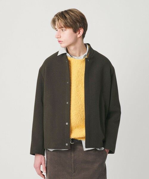 BEAUTY&YOUTH UNITED ARROWS / ビューティー&ユース ユナイテッドアローズ ブルゾン | モッサ メルトン ショート ブルゾン | 詳細12