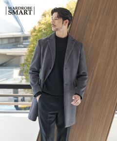 【WEB限定 WARDROBE SMART】PE メルトン チェスターコート
