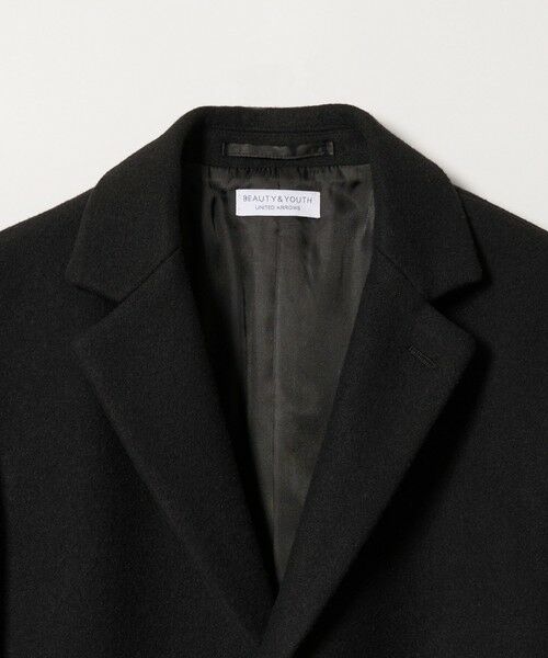 BEAUTY&YOUTH UNITED ARROWS / ビューティー&ユース ユナイテッドアローズ その他アウター | 【WEB限定 WARDROBE SMART】PE メルトン チェスターコート | 詳細5