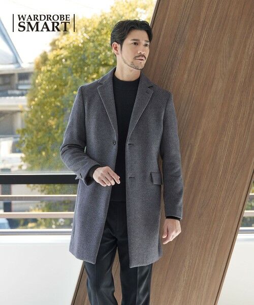 BEAUTY&YOUTH UNITED ARROWS / ビューティー&ユース ユナイテッドアローズ その他アウター | 【WEB限定 WARDROBE SMART】PE メルトン チェスターコート | 詳細8