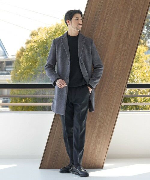 BEAUTY&YOUTH UNITED ARROWS / ビューティー&ユース ユナイテッドアローズ その他アウター | 【WEB限定 WARDROBE SMART】PE メルトン チェスターコート | 詳細9