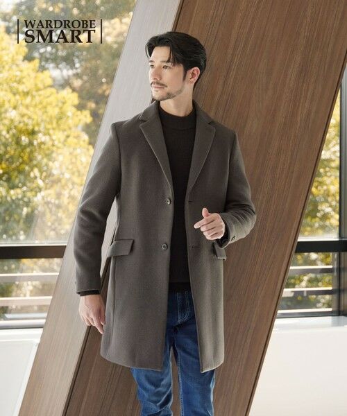 BEAUTY&YOUTH UNITED ARROWS / ビューティー&ユース ユナイテッドアローズ その他アウター | 【WEB限定 WARDROBE SMART】PE メルトン チェスターコート | 詳細22