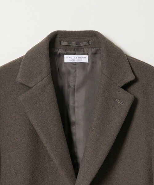 BEAUTY&YOUTH UNITED ARROWS / ビューティー&ユース ユナイテッドアローズ その他アウター | 【WEB限定 WARDROBE SMART】PE メルトン チェスターコート | 詳細27