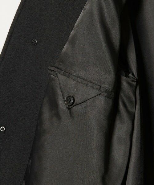 BEAUTY&YOUTH UNITED ARROWS / ビューティー&ユース ユナイテッドアローズ ステンカラーコート | 【WEB限定 WARDROBE SMART】PE メルトン バルカラーコート | 詳細14