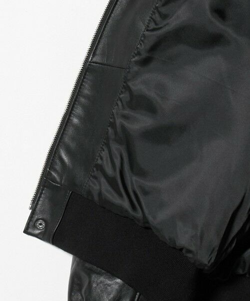 BEAUTY&YOUTH UNITED ARROWS / ビューティー&ユース ユナイテッドアローズ レザーブルゾン・ジャケット | シープ レザー A-2 ジャケット | 詳細10