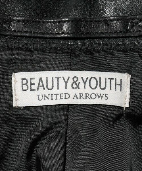 BEAUTY&YOUTH UNITED ARROWS / ビューティー&ユース ユナイテッドアローズ レザーブルゾン・ジャケット | シープ レザー A-2 ジャケット | 詳細12