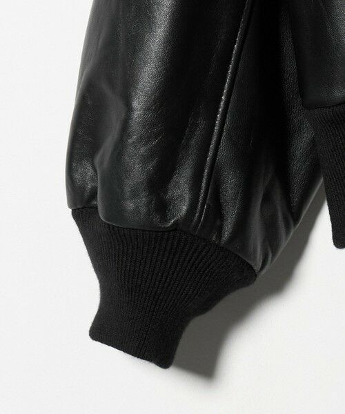 BEAUTY&YOUTH UNITED ARROWS / ビューティー&ユース ユナイテッドアローズ レザーブルゾン・ジャケット | シープ レザー A-2 ジャケット | 詳細7