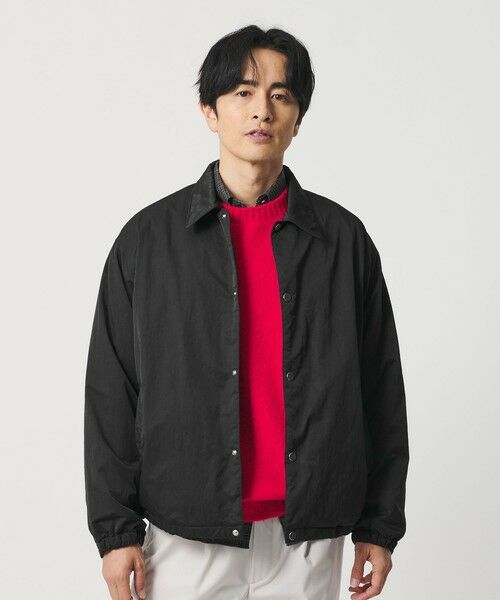 BEAUTY&YOUTH UNITED ARROWS / ビューティー&ユース ユナイテッドアローズ テーラードジャケット | ブルーミング ツイル OCTA コーチジャケット | 詳細1