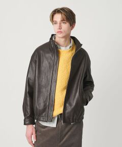 BEAUTY&YOUTH UNITED ARROWS / ビューティー&ユース ユナイテッドアローズ ブルゾン | セミベジタブル シープ レザー ブルゾン