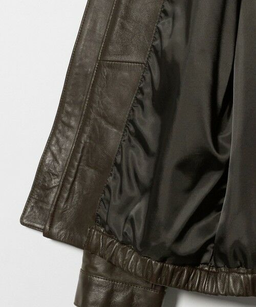 BEAUTY&YOUTH UNITED ARROWS / ビューティー&ユース ユナイテッドアローズ ブルゾン | セミベジタブル シープ レザー ブルゾン | 詳細13