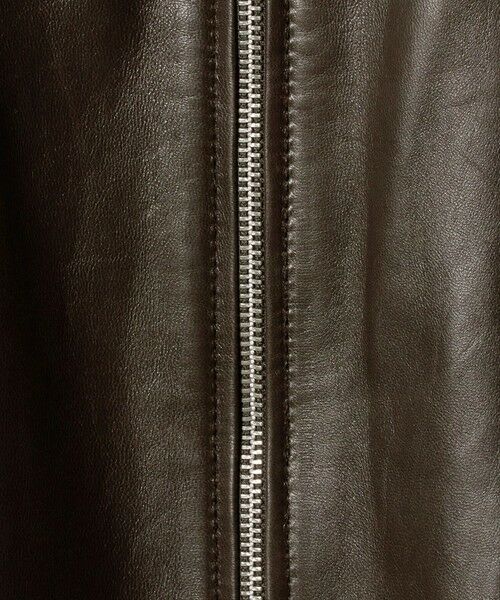 BEAUTY&YOUTH UNITED ARROWS / ビューティー&ユース ユナイテッドアローズ ブルゾン | セミベジタブル シープ レザー ブルゾン | 詳細14