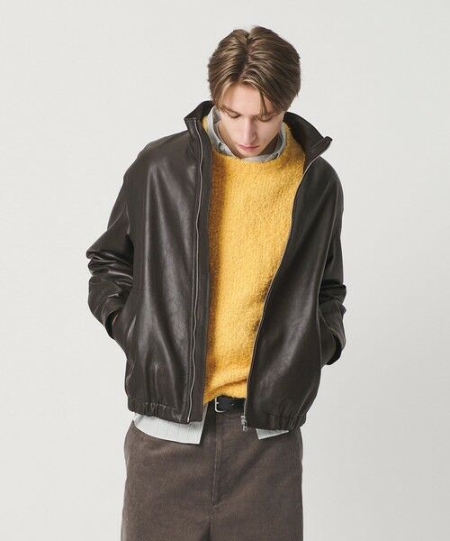 BEAUTY&YOUTH UNITED ARROWS / ビューティー&ユース ユナイテッドアローズ ブルゾン | セミベジタブル シープ レザー ブルゾン | 詳細2