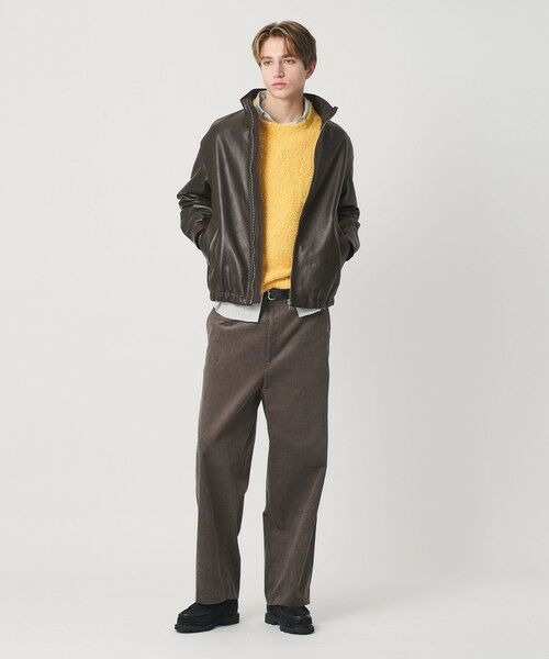 BEAUTY&YOUTH UNITED ARROWS / ビューティー&ユース ユナイテッドアローズ ブルゾン | セミベジタブル シープ レザー ブルゾン | 詳細3