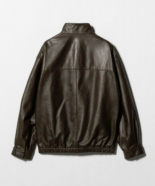 BEAUTY&YOUTH UNITED ARROWS / ビューティー&ユース ユナイテッドアローズ ブルゾン | セミベジタブル シープ レザー ブルゾン | 詳細9