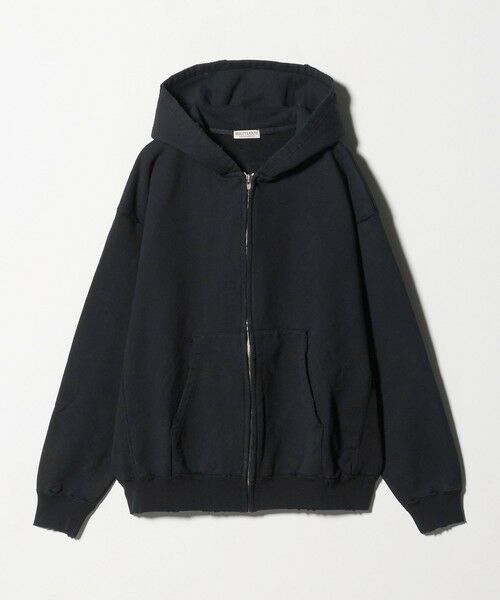 BEAUTY&YOUTH UNITED ARROWS / ビューティー&ユース ユナイテッドアローズ パーカー | クラッシュ スウェット ジップ フーディ | 詳細7