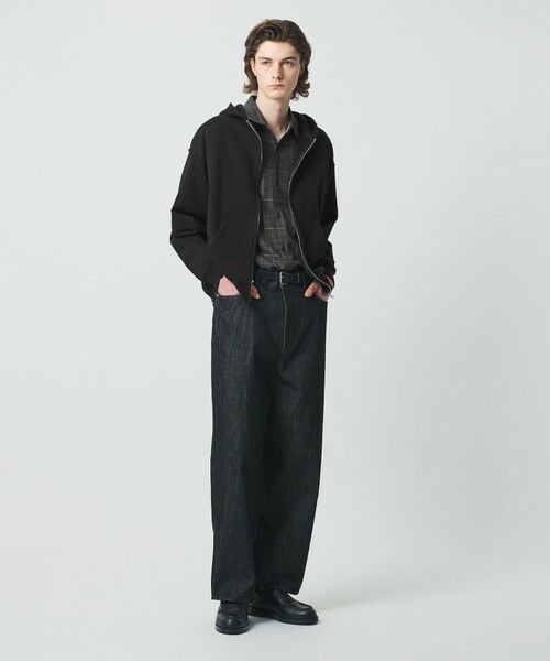 BEAUTY&YOUTH UNITED ARROWS / ビューティー&ユース ユナイテッドアローズ パーカー | クラッシュ スウェット ジップ フーディ | 詳細3