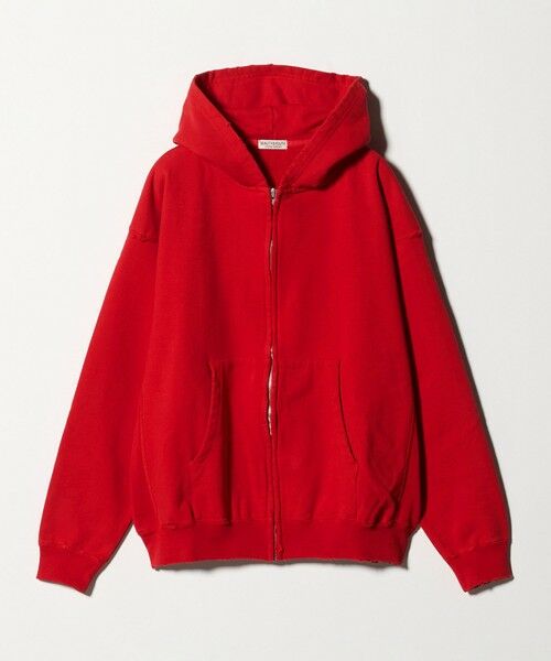 BEAUTY&YOUTH UNITED ARROWS / ビューティー&ユース ユナイテッドアローズ パーカー | クラッシュ スウェット ジップ フーディ | 詳細14