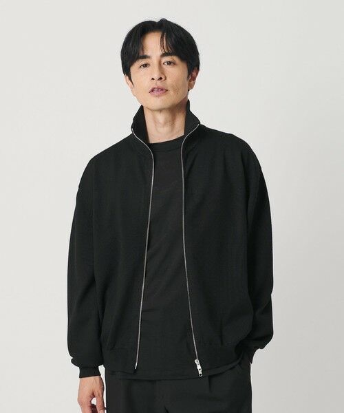BEAUTY&YOUTH UNITED ARROWS / ビューティー&ユース ユナイテッドアローズ カーディガン・ボレロ | ハイブリッド ウール ドライバーズ ジャケット | 詳細3