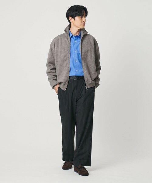 BEAUTY&YOUTH UNITED ARROWS / ビューティー&ユース ユナイテッドアローズ カーディガン・ボレロ | ハイブリッド ウール ドライバーズ ジャケット | 詳細8