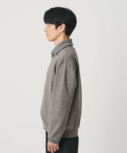 BEAUTY&YOUTH UNITED ARROWS / ビューティー&ユース ユナイテッドアローズ カーディガン・ボレロ | ハイブリッド ウール ドライバーズ ジャケット | 詳細15