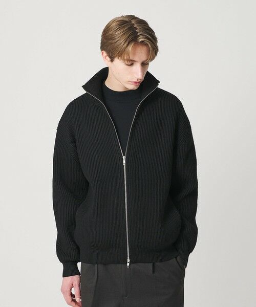 BEAUTY&YOUTH UNITED ARROWS / ビューティー&ユース ユナイテッドアローズ カーディガン・ボレロ | ハイ デンシティ ドライバーズ ジャケット | 詳細2