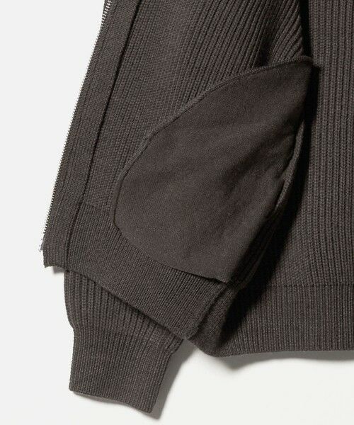 BEAUTY&YOUTH UNITED ARROWS / ビューティー&ユース ユナイテッドアローズ カーディガン・ボレロ | ハイ デンシティ ドライバーズ ジャケット | 詳細19