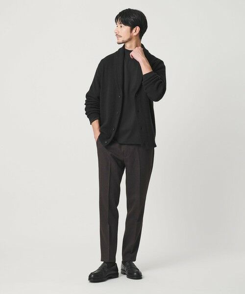 BEAUTY&YOUTH UNITED ARROWS / ビューティー&ユース ユナイテッドアローズ カーディガン・ボレロ | 【WEB限定 WARDROBE SMART】ウォッシャブル ショールカラー カーディガン | 詳細4