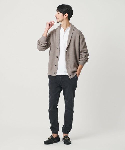 BEAUTY&YOUTH UNITED ARROWS / ビューティー&ユース ユナイテッドアローズ カーディガン・ボレロ | 【WEB限定 WARDROBE SMART】ウォッシャブル ショールカラー カーディガン | 詳細17