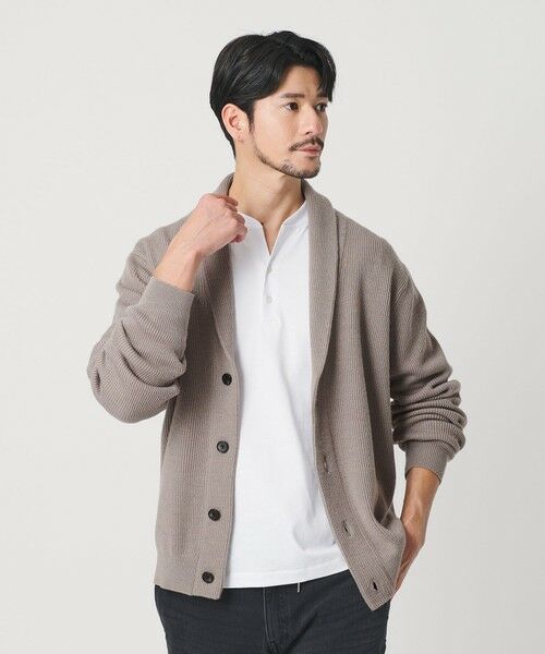 BEAUTY&YOUTH UNITED ARROWS / ビューティー&ユース ユナイテッドアローズ カーディガン・ボレロ | 【WEB限定 WARDROBE SMART】ウォッシャブル ショールカラー カーディガン | 詳細16