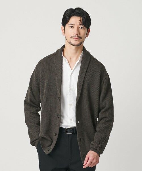 BEAUTY&YOUTH UNITED ARROWS / ビューティー&ユース ユナイテッドアローズ カーディガン・ボレロ | 【WEB限定 WARDROBE SMART】ウォッシャブル ショールカラー カーディガン | 詳細22