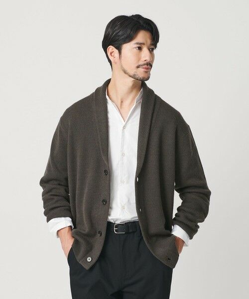 BEAUTY&YOUTH UNITED ARROWS / ビューティー&ユース ユナイテッドアローズ カーディガン・ボレロ | 【WEB限定 WARDROBE SMART】ウォッシャブル ショールカラー カーディガン | 詳細23