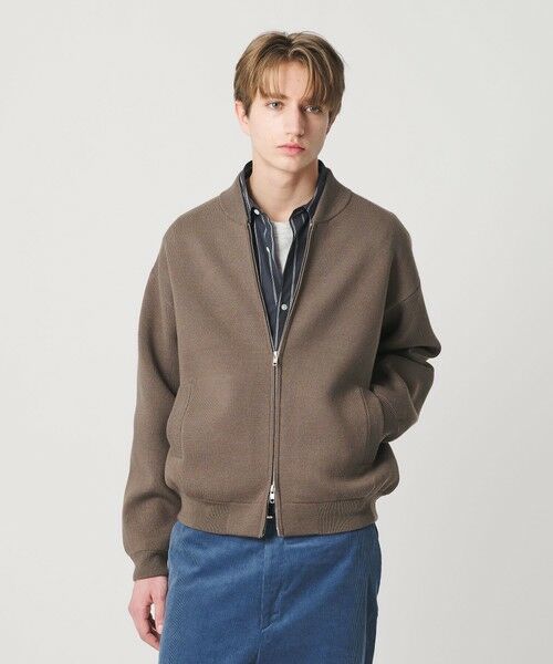 BEAUTY&YOUTH UNITED ARROWS / ビューティー&ユース ユナイテッドアローズ カーディガン・ボレロ | ミラノ ジップ ジャケット ウォッシャブル | 詳細7