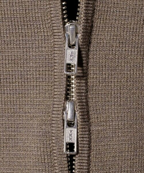 BEAUTY&YOUTH UNITED ARROWS / ビューティー&ユース ユナイテッドアローズ カーディガン・ボレロ | ミラノ ジップ ジャケット ウォッシャブル | 詳細17