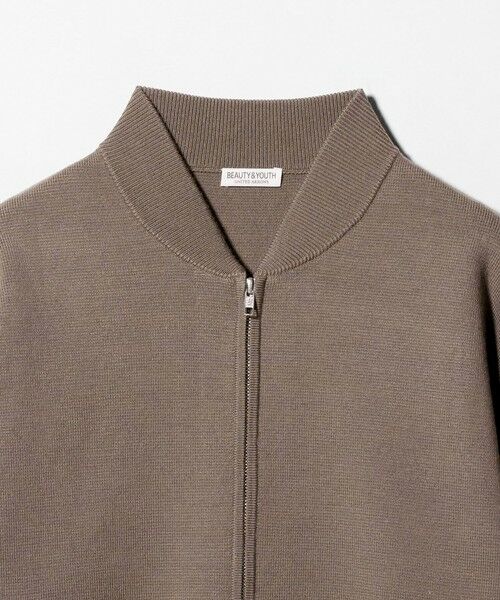 BEAUTY&YOUTH UNITED ARROWS / ビューティー&ユース ユナイテッドアローズ カーディガン・ボレロ | ミラノ ジップ ジャケット ウォッシャブル | 詳細14